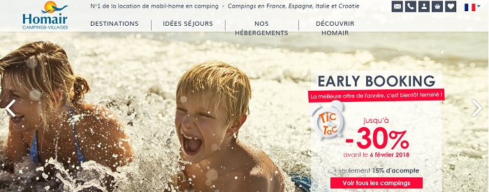 codeetreduc's tweet image. 30% de réduction sur votre camping grâce à l'offre early booking reductionvoyages.com/code-promo-hom…