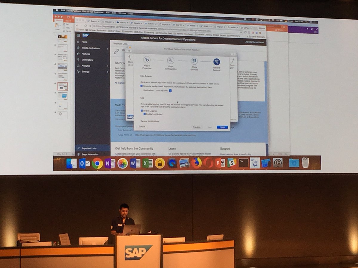 KaliszKarol's tweet photo. #sapfiori #sdk on @sapcp allows to wire the app directly with #sapAPIPortal and #SAPAPIBusinessHub where you can use any #sapservice #sitWDF @jkkansal1987 https://t.co/s4Qtj0AZMl