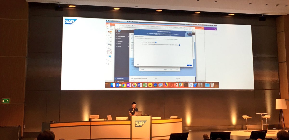 KaliszKarol's tweet photo. #sapfiori #sdk on @sapcp allows to wire the app directly with #sapAPIPortal and #SAPAPIBusinessHub where you can use any #sapservice #sitWDF @jkkansal1987 https://t.co/s4Qtj0AZMl