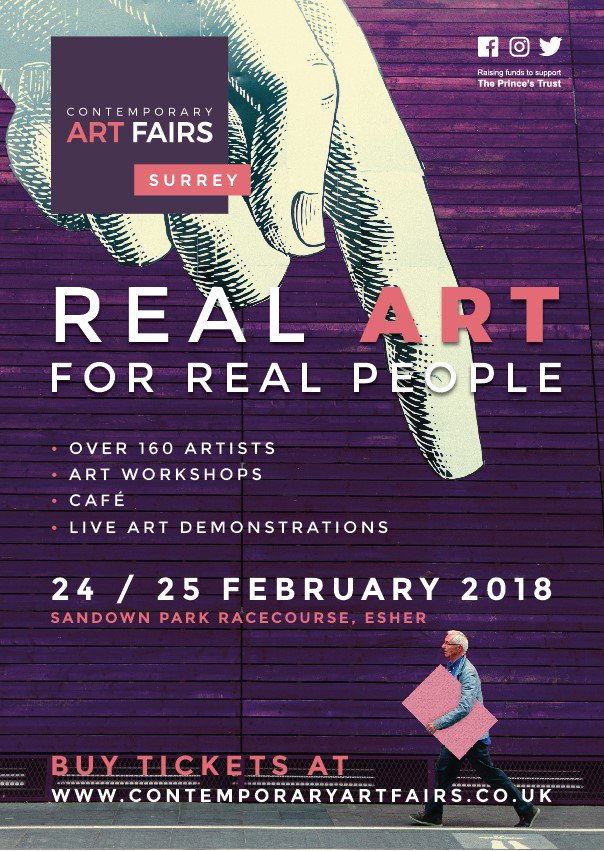The inaugural Surrey Contemporary Art Fair is coming soon and it's going to be amazing... I'm in it! #contemporaryart #art #artforsale