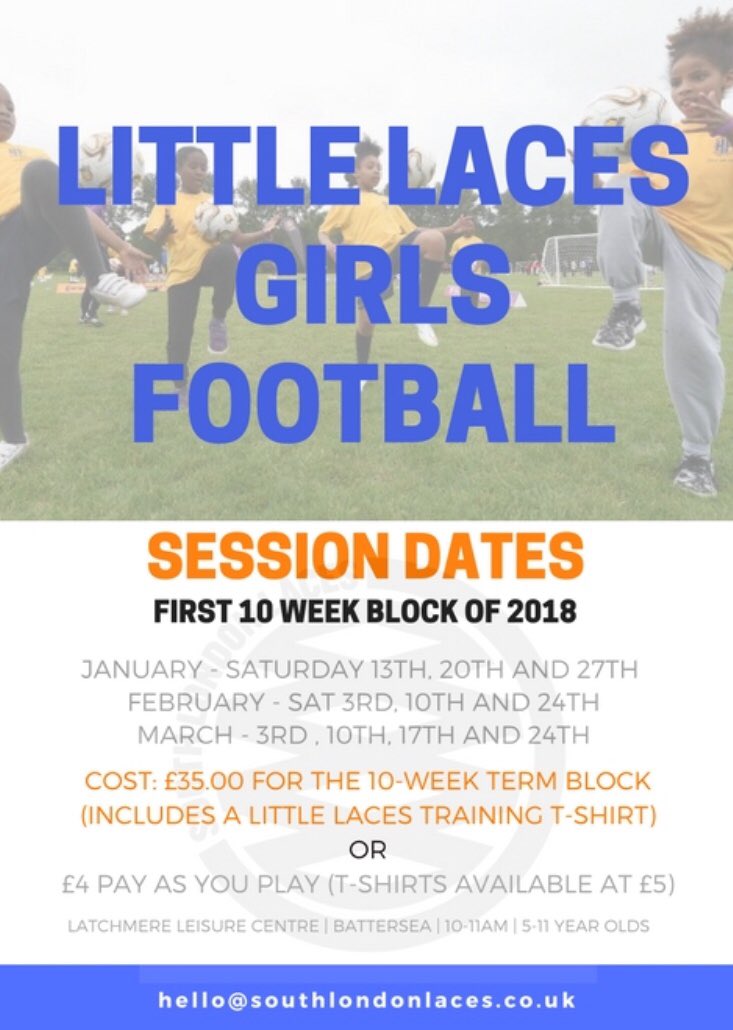 SouthLDNLaces's tweet photo. First session back with our #LittleLaces players today πβ½οΈ what did they enjoy? #dribbling #shooting #skills #tricks #turns #solvingproblems and most importantly #friends !! https://t.co/U1OQ64OkZ5