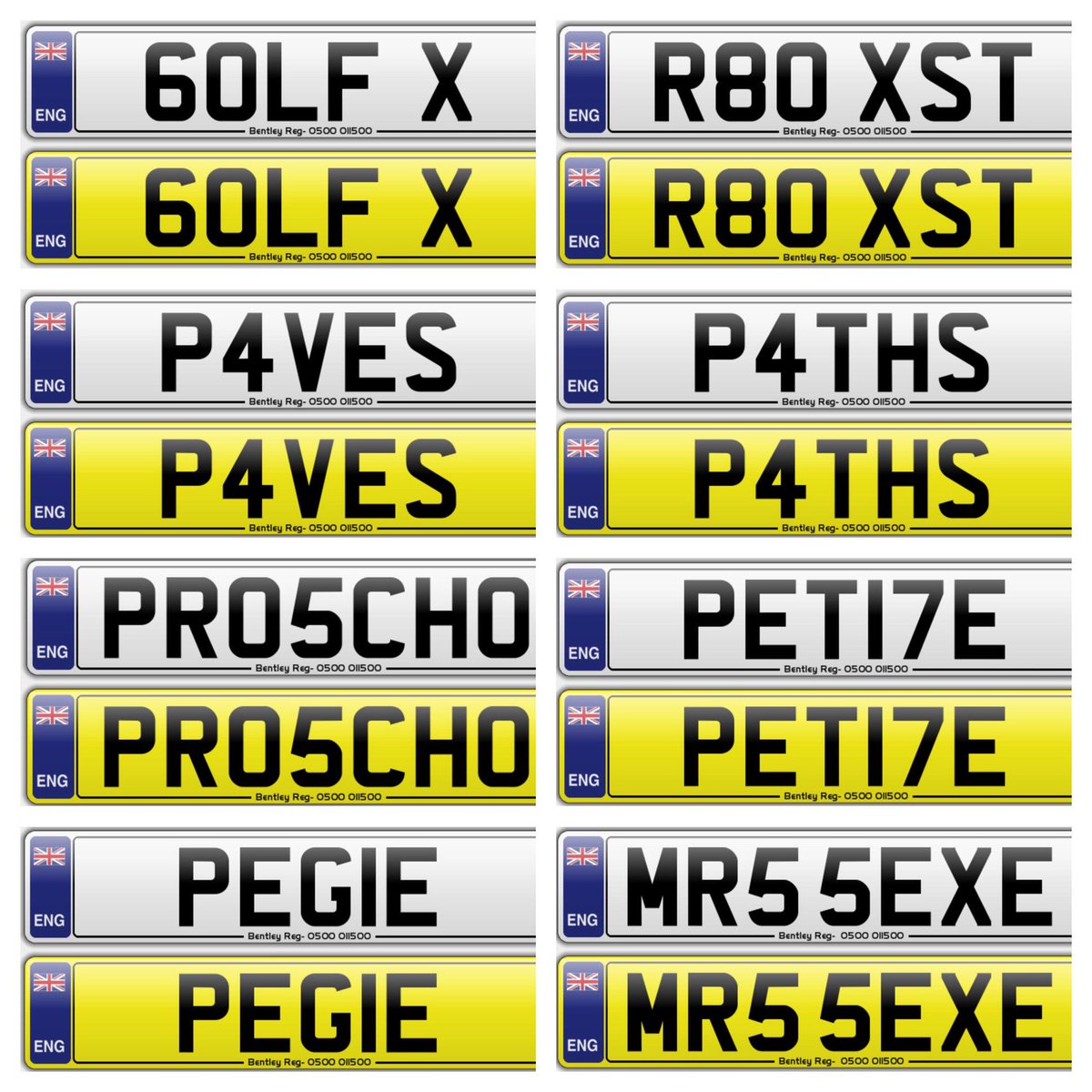 BentleyReg's tweet photo. 🏁Personalised Number Plates for sale DM us if you would like any more info! 🏁 #numberplate #privateplate #essex #RT #newcar https://t.co/Mt7MG8VoEr