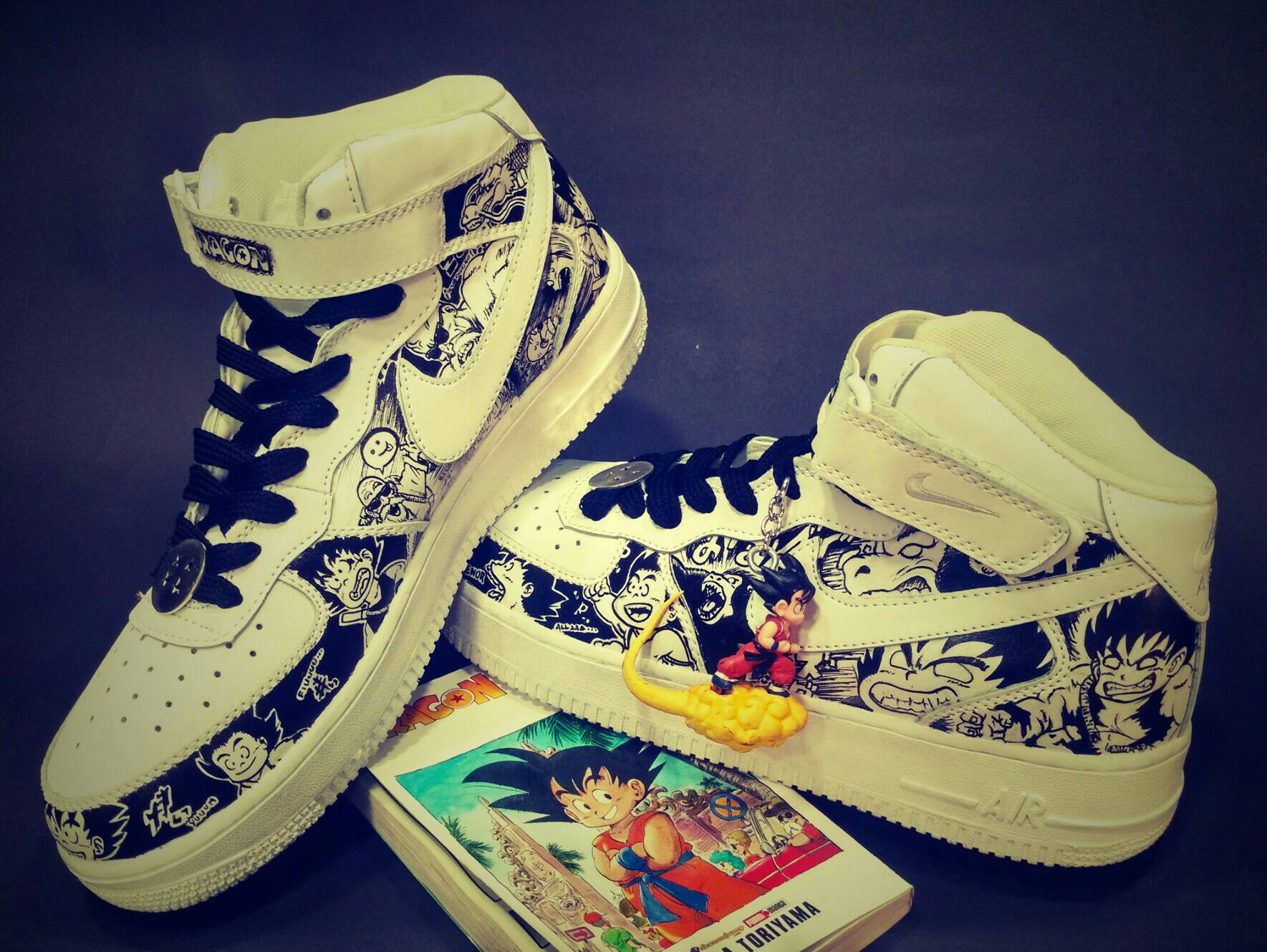 Chaussure nike dragon top ball z 2018