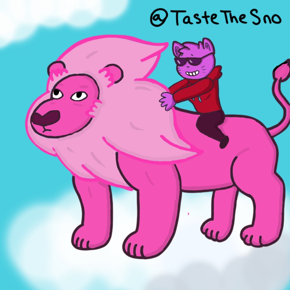 Uhh this looked a lot better in my drawing tablet, but for some reason the color changes when I upload it, but anyways hehehehe #Katzunfanart