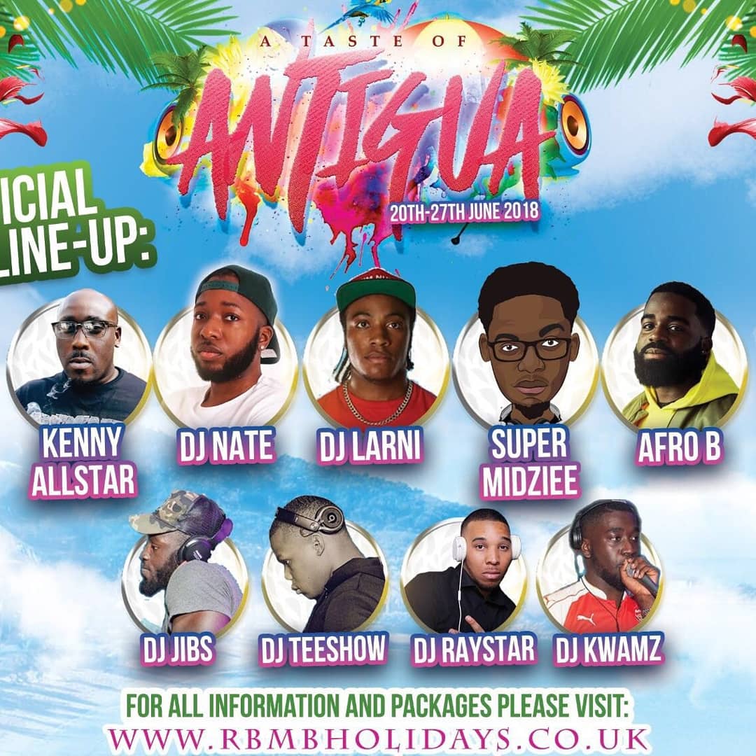 DJ_Larni's tweet image. #Atasteofantigua