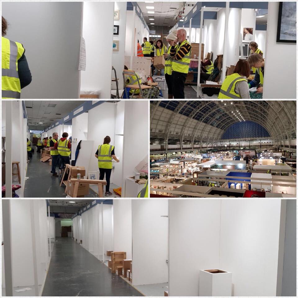 Our #cornwallstyle team have arrived at <a href="/TopDrawerLondon/">Top Drawer</a> and are keeping busy. Taking #cornwall to the world. 🌎
