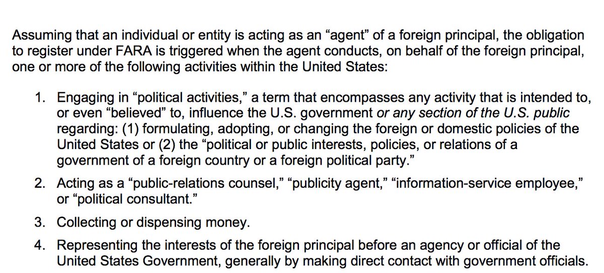 This is amazing. The US Government has CLEARLY seized the size and scope of the infiltration, corruption, and breadth of influence ops, and now if you're part of ANY of that - paid or not - you will be asked to register retroactively. AND TURN OVER YOUR DISTRIBUTED INFO. 