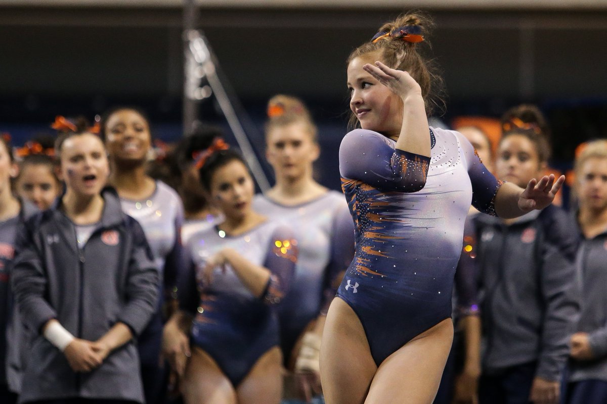 Auburn Gymnastics on Twitter "ICYMI Auburn won its home opener 196.