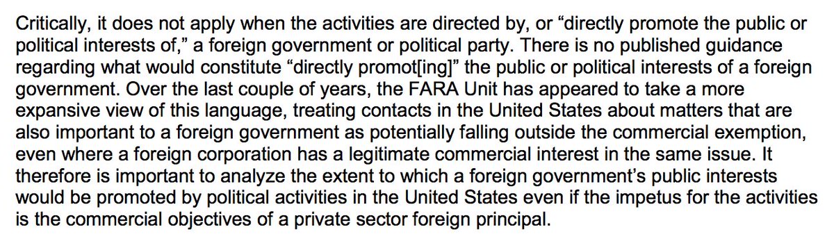 Forecast: They& #39;ll call this the ROSNEFT Precedent or something - "Yeah, well, that all changes if working for a foreign business is really a thin veil for their national, political interests."Looking at you, China and Russia.