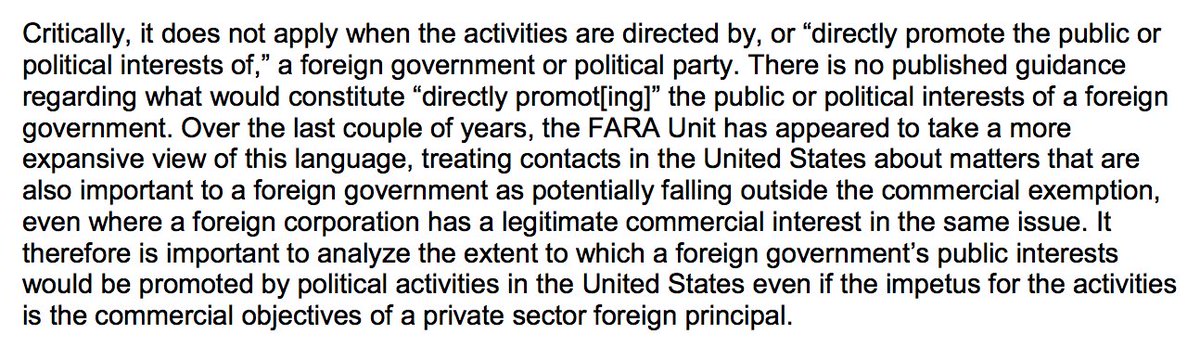 Forecast: They'll call this the ROSNEFT Precedent or something - "Yeah, well, that all changes if working for a foreign business is really a thin veil for their national, political interests."Looking at you, China and Russia.