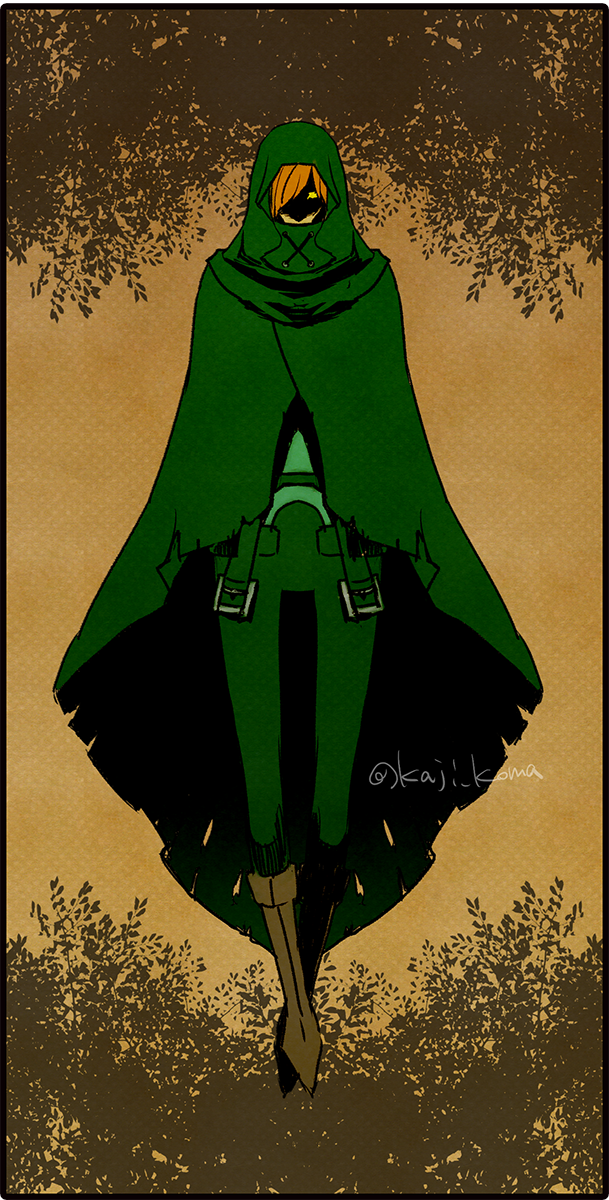 梶駒 原稿中 いつか フォーリナーとして召喚されますね 次点バーサーカーで私なんだと思われてるんだ一体 ということでらくがきしました ロビンフッドでフォーリナーカード フォーリナーのクラスカードかっこいいよね 好き