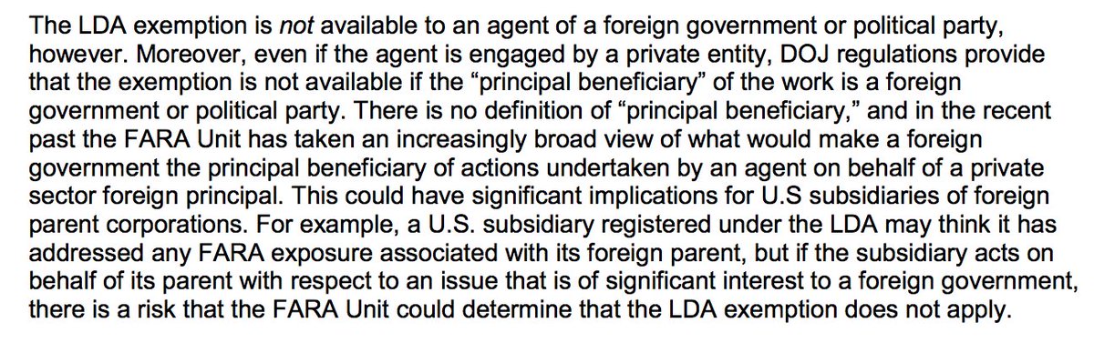 The Podesta-Manafort Lobbyist Rule: If your "lobbying client" IS PUTIN'S UKRAINIAN PARTY OF REGIONS, um, yeah, LDA is not enough. You're in FARA territory, suckers. Now turn over what info you spread, and for whom.