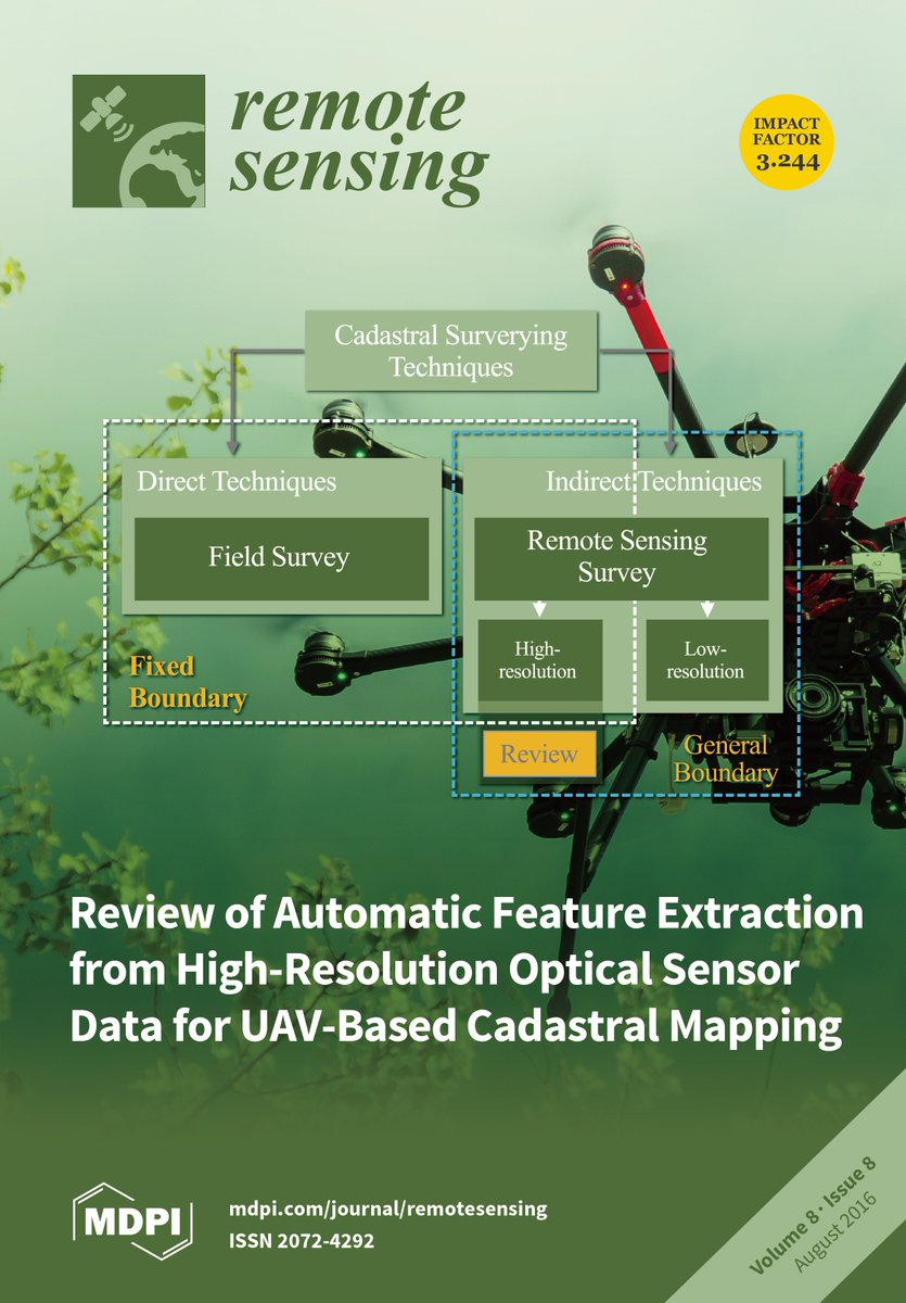 SCrommelinck's tweet photo. Remote Sensing cover story: https://t.co/WekeXK2W0w https://t.co/ZHC4UOl9Pe
