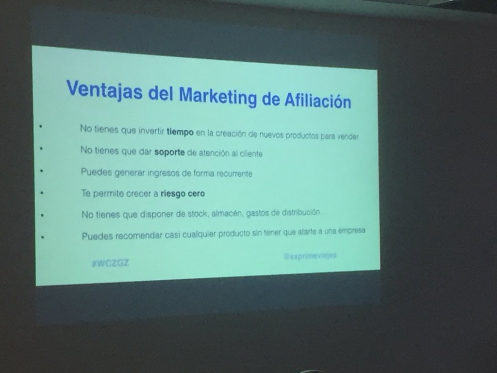 ERodesI's tweet photo. Ventajas de trabajar el  #Marketing de afiliación para conseguir éxito, y vivir con tu #blog. @exprimeviajes  #WCZGZ https://t.co/bArHonrME8