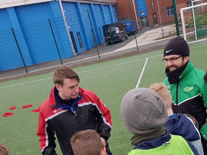 RusSmith0907's tweet photo. Coaches in action today @sdyfl @BirminghamFA activity to link behaviour and interventions , learning on the live again #CoachDeveloping https://t.co/nLm9q4wE1A