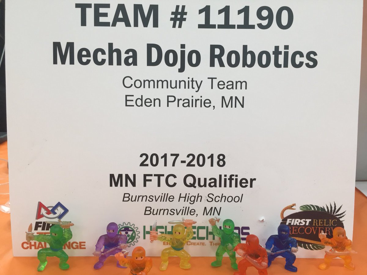 Gearing up for our League Qualifier! The ninjas have returned. #OMGrobots