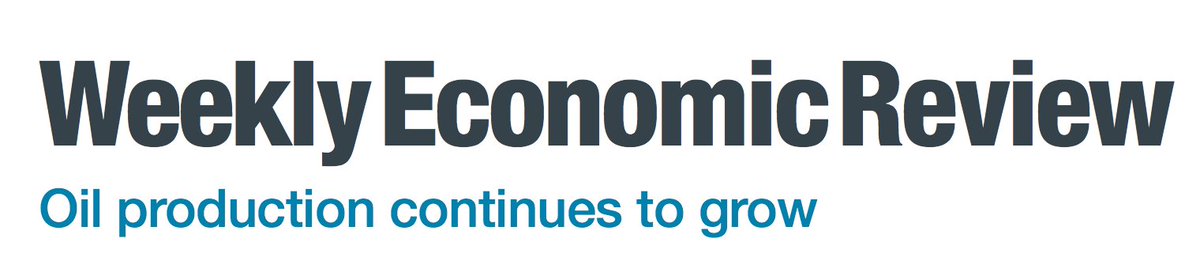 EdmontonChamber's tweet photo. .@Alberta_Finance notes growth in oil production in this week's #WeeklyEconomicReview https://t.co/cBlmD6fv8x #ECCeducate #YEGbiz https://t.co/VGNqQtrtag