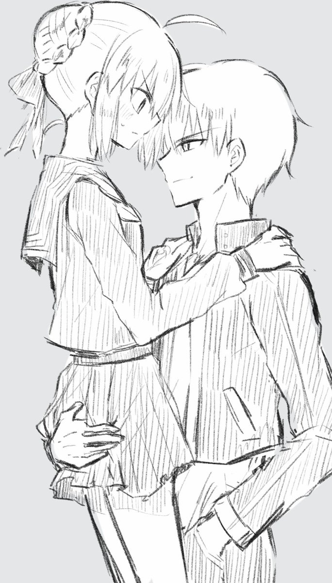 今日の手習い金剣 アタリと補助線をちゃんと理解して描いていろんな構図をはやく正確に描けるようになりたいなっと 