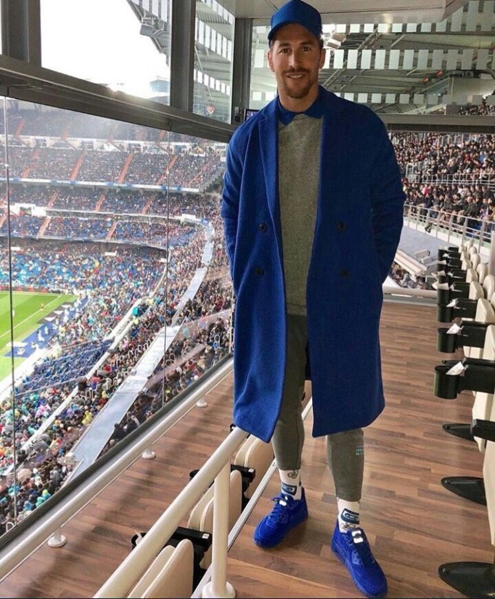 En detalle Desesperado Destino El colorido look de Sergio Ramos que sorprende al Bernabéu | Fútbol