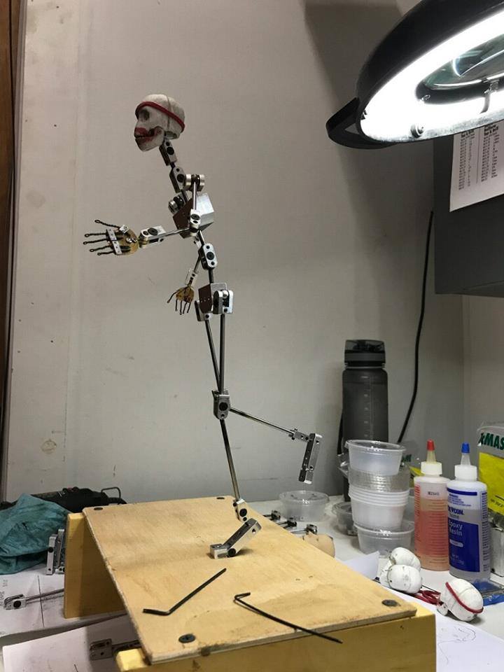 Official full-standing armatures! Created by David Ernst.

#stopmotion #horror #animation