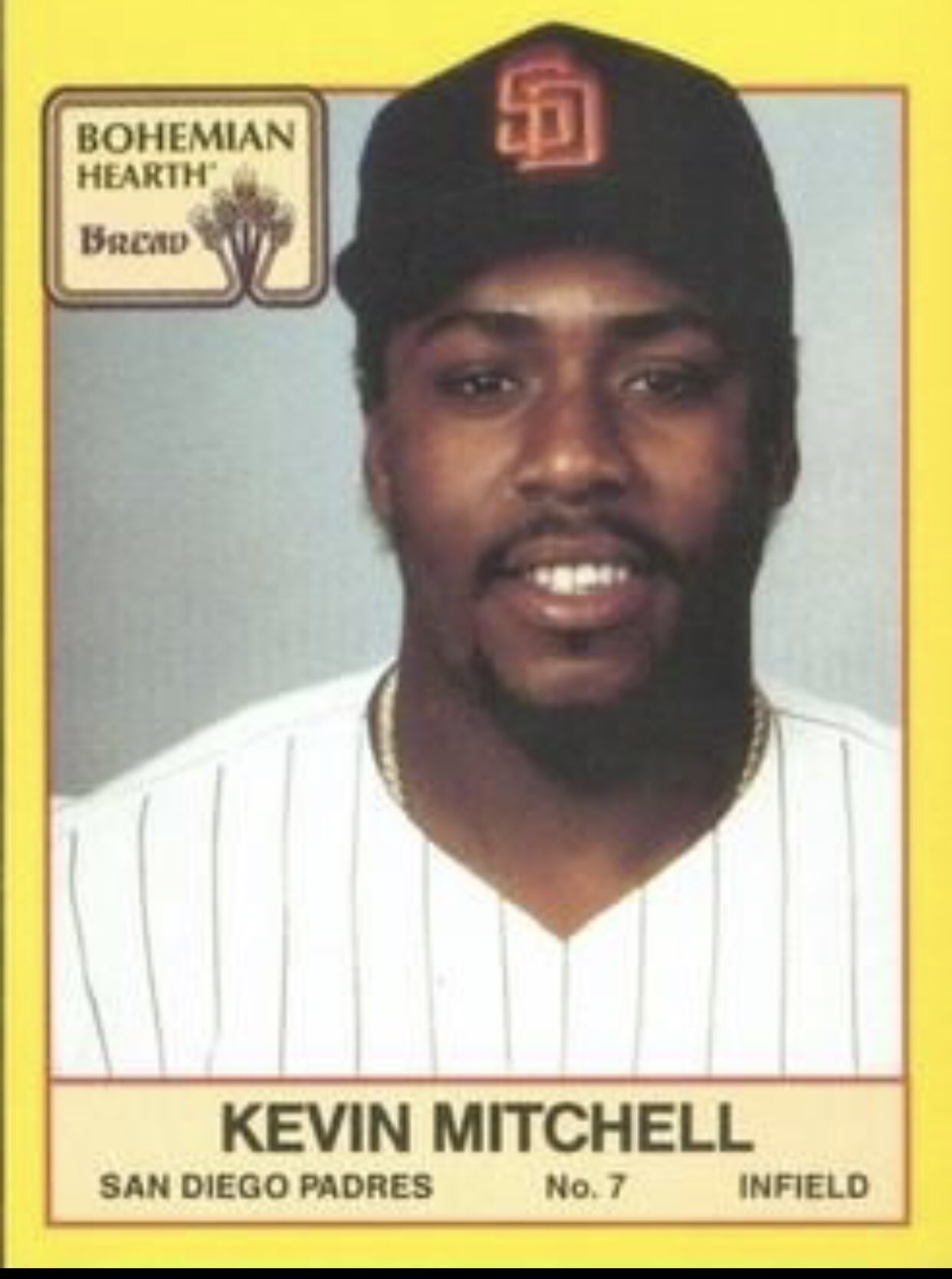 A Happy Birthday to former 3B and Outfielder Kevin Mitchell 