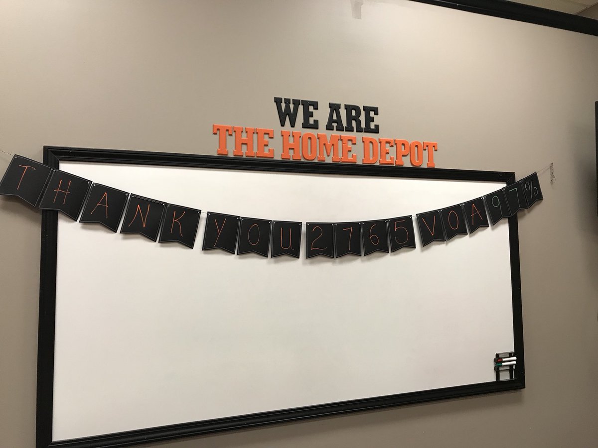 Celebrating our Amazing Associates! The most committed group of associates out there! <a href="/NFlintHomeDepot/">North Flint HD</a> Thank you all for our AMAZING results!