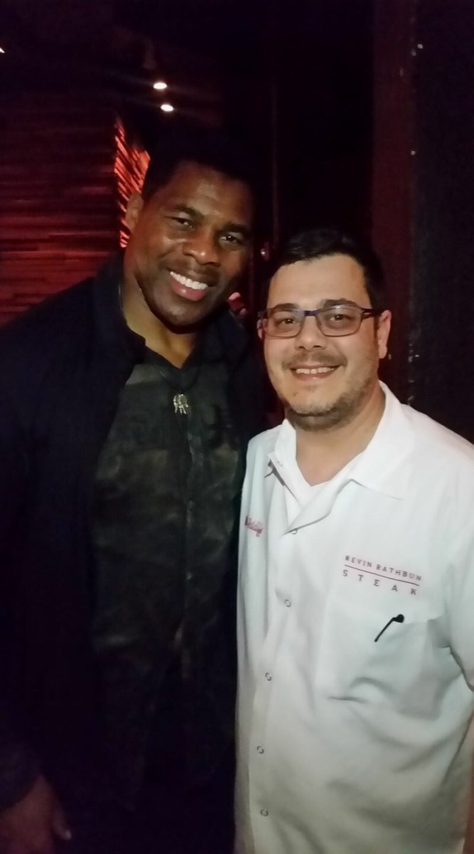 Thanks for dining with us <a href="/HerschelWalker/">Herschel Walker</a>. Hope you enjoyed dinner