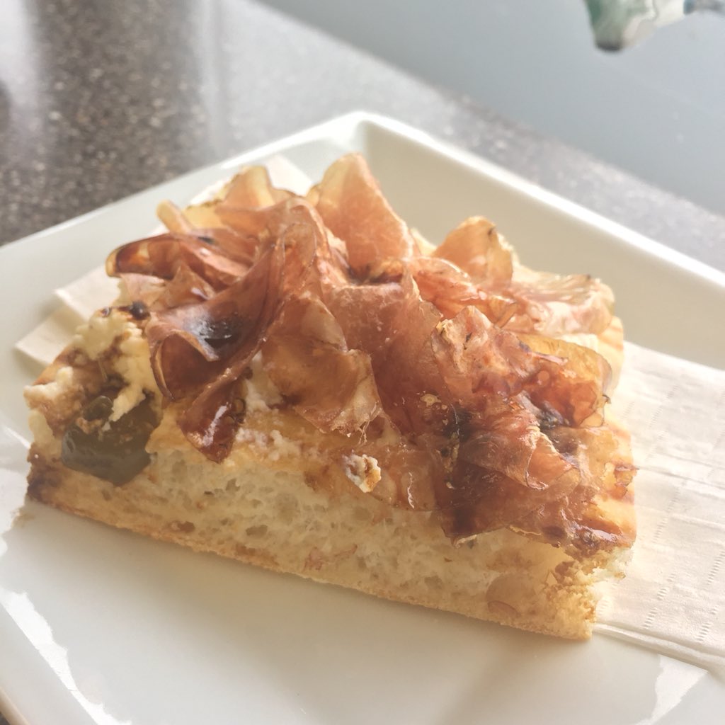 myvancity's tweet photo. Judging for the #FlatbreadChallengeYVR tough job but up for the task @italiabakery on East Hastings come by to try https://t.co/glzL5RN2L6