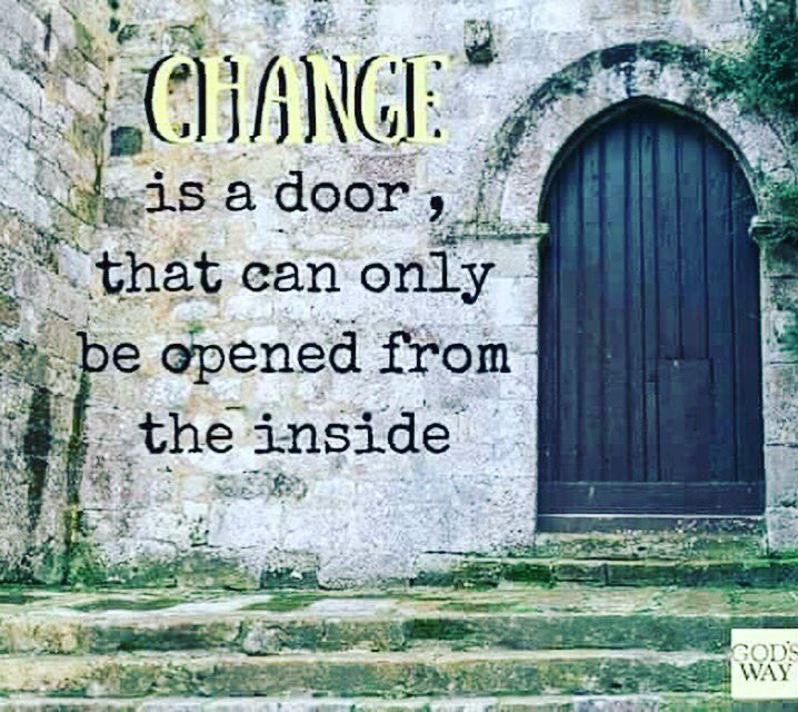 BhartiNaik_'s tweet photo. The only thing that can make you successful is CHANGE☺️And the door opens from the within😊. .. . . #bethechange #openthedoor #opportunity #within #bhartinaik #therelationshipcode #lifecoach #relationsstrategist #nlpcoach #nlpcoaching #changeisgood #changeisconstant https://t.co/jol7emRFUB