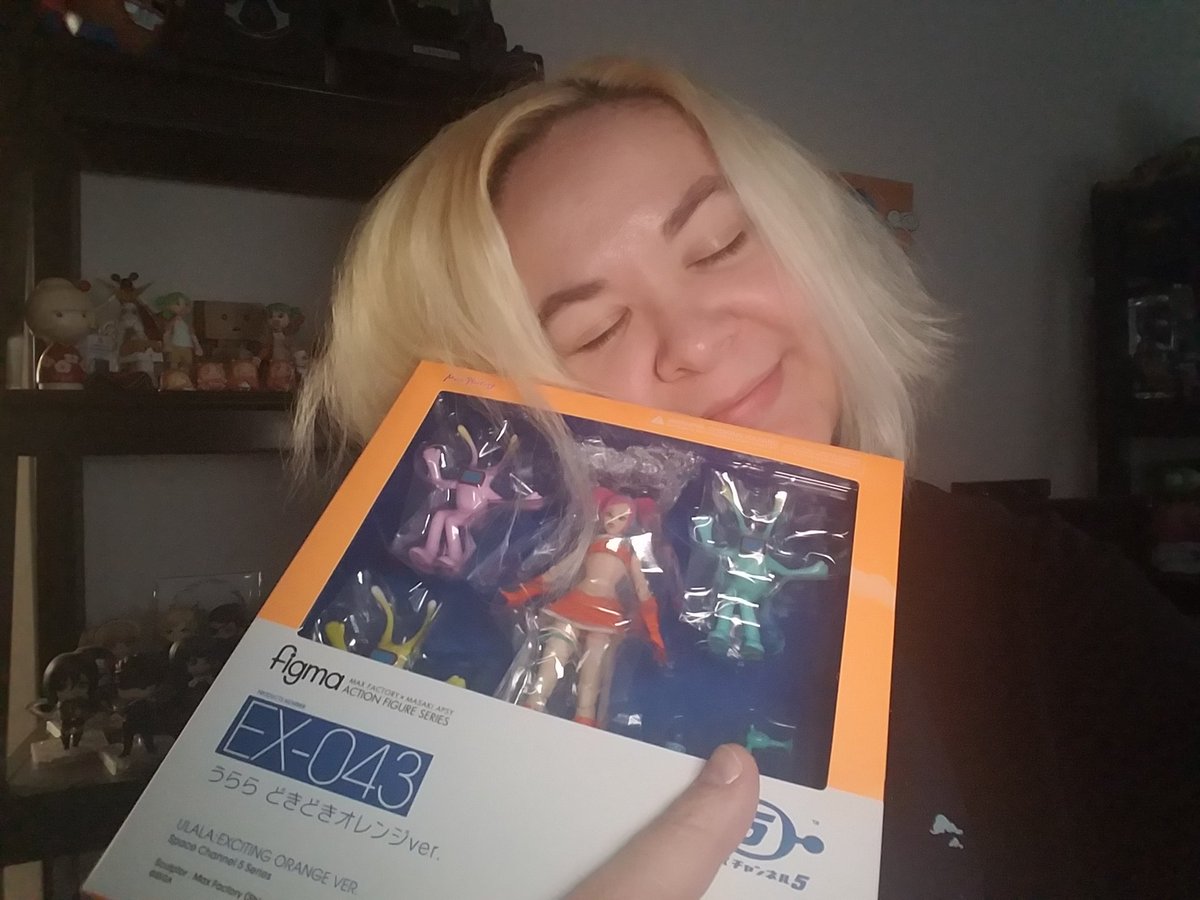 yuki_hime's tweet photo. She's here! She's here! Ulala u la la! #figma #SpaceChannel5 https://t.co/LumE25OT6A