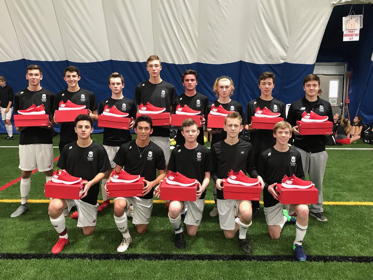 2001 NPL Boys received the new <a href="/nbfootball/">New Balance Football</a> recovery shoes today!  Thank you <a href="/newbalance/">New Balance</a> for recognizing the boys and their 2017 National Championship!
#TheLiverpoolWay
