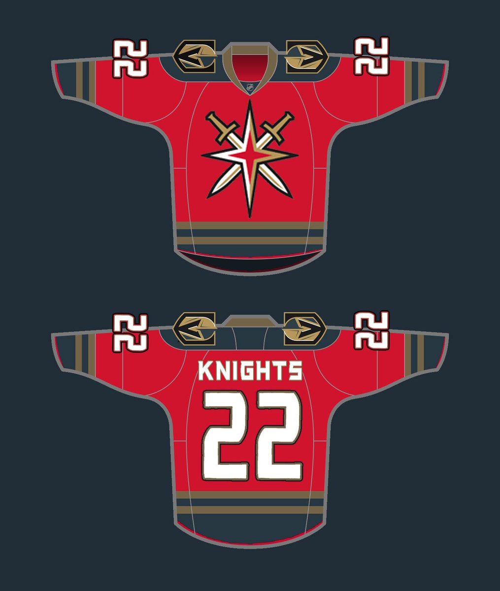 las vegas golden knights alternate jersey