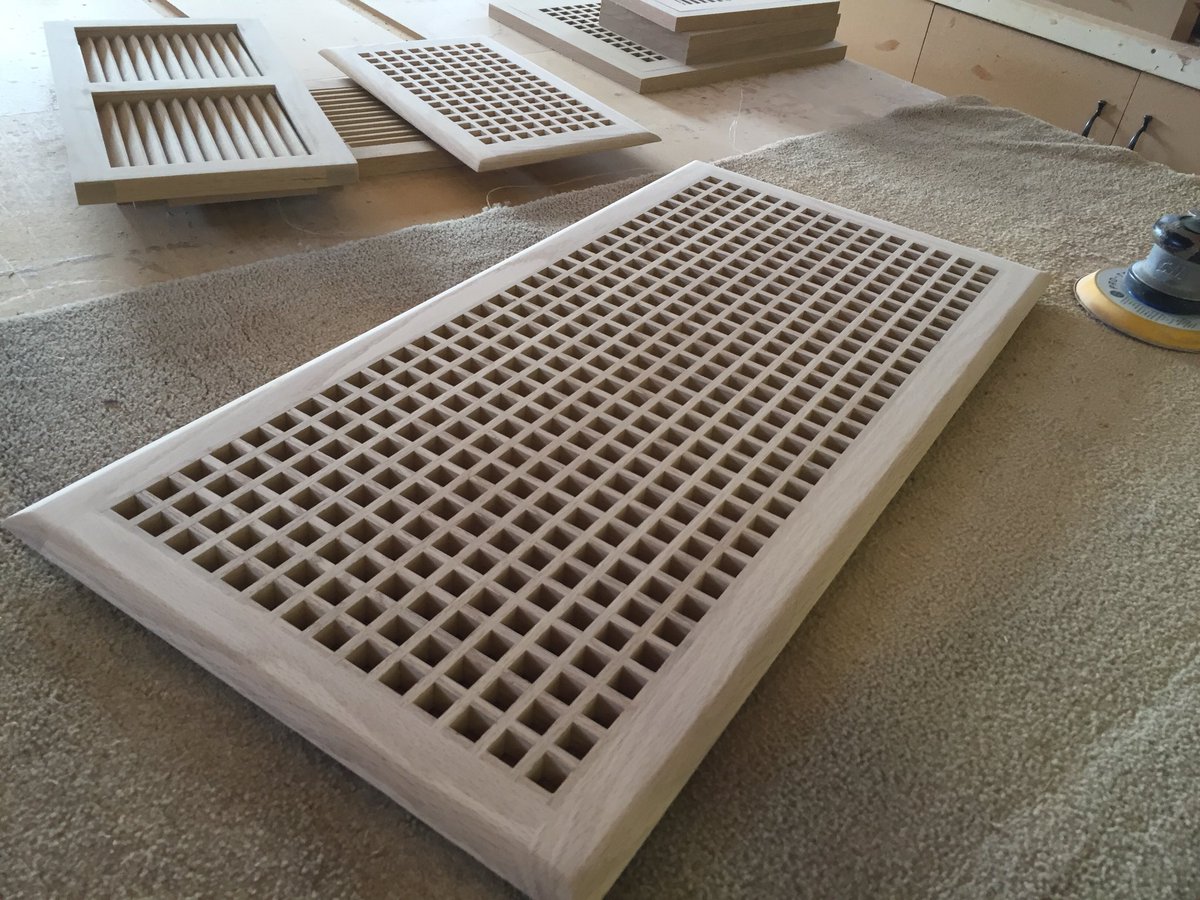 Don’t settle for metal #woodfloorvents
