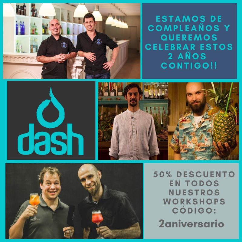 Dash_Workshops's tweet photo. ESTAMOS DE CUMPLEAÑOS!! Ya dos años acercándote formación de primer nivel.
Para celebrarlo tenemos hasta el día 20 de enero todas nuestras formaciones con un  50% de descuento con el código: 2aniversario 
https://t.co/9ngHexfmS0
Nunca aprender fue tan fácil.
#dash #dashworkshops https://t.co/eaxndxnDwo