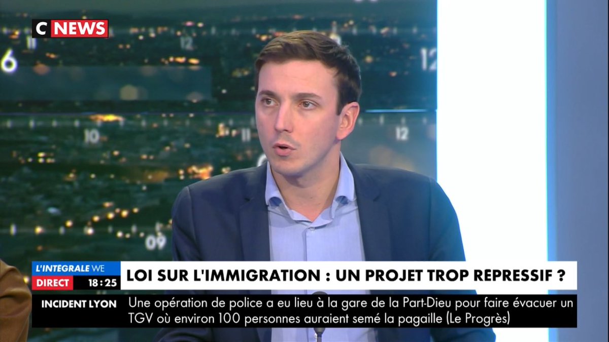 Aurelientache's tweet photo. Nous avons mobilisé 20.000 #logements pour héberger les #réfugiés. Ça n'a jamais été fait dans ces proportions, jamais - sur @CNEWS #IntegraleWE #asile #integration #accueil #migrants https://t.co/zhu1IIhkWL