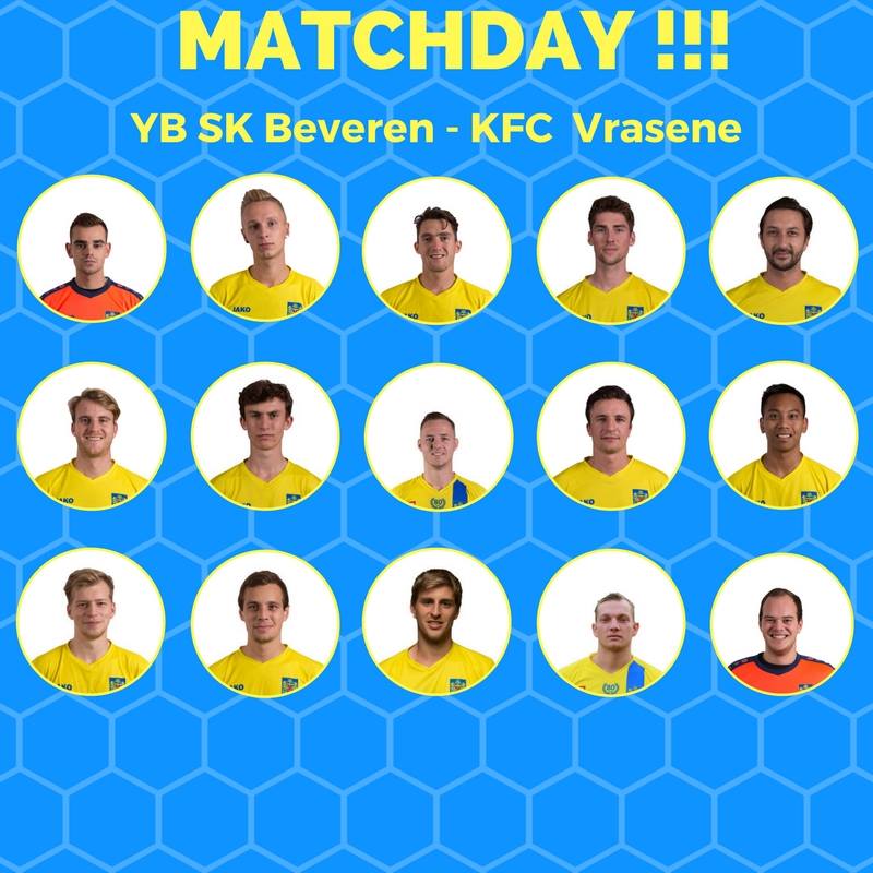 KSK_Beveren's tweet photo. Selectie YB SK Beveren voor de gemeentederby van deze avond: https://t.co/fZRu5sUF3M
#YBSKB #Beveren #Vrasene https://t.co/xz6RJIIH2G