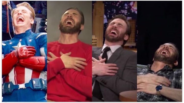 InfinityWarFans's tweet photo. Live 
Love
Laugh like Chris Evans https://t.co/pgLSWWr4Dd