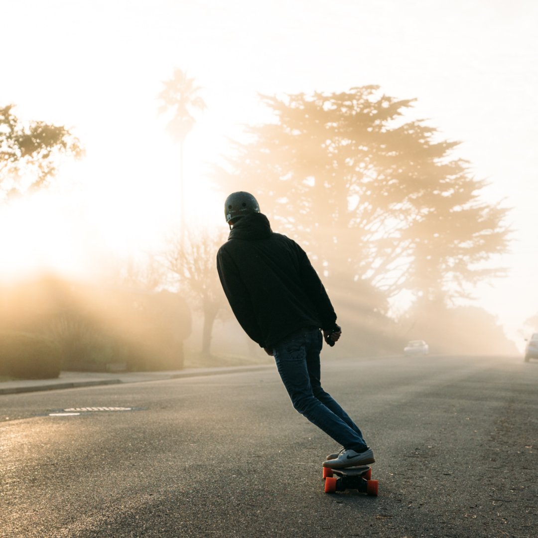 BoostedBoards's tweet photo. That morning glow! #BoostedBoards #GoodMorning #GetUpAndRide https://t.co/cFBYuYVXbF