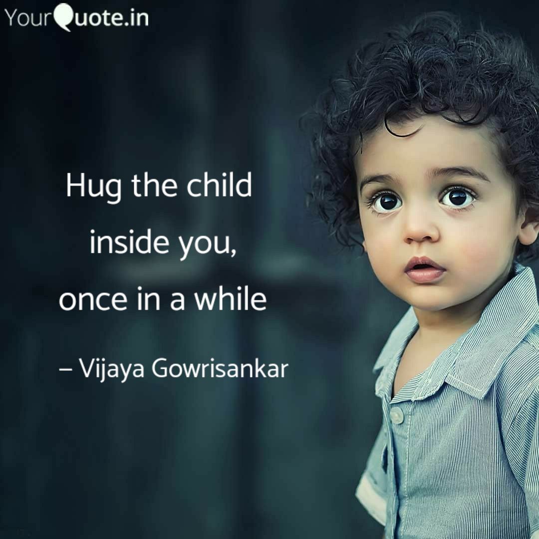 Vijaya G on Twitter: "#hug #child #you #positive #curiosity ...