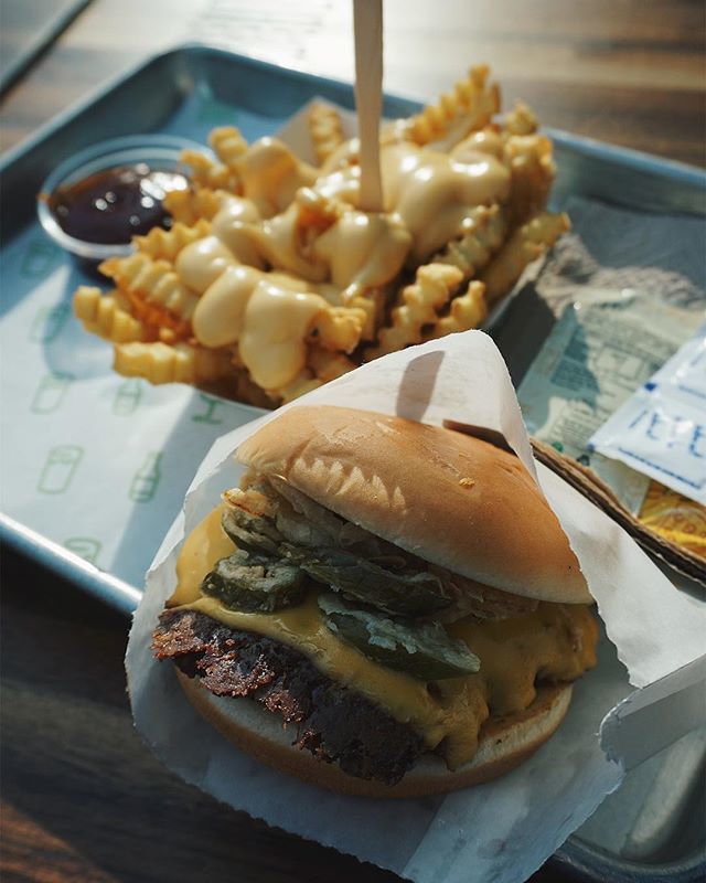 wanderingapp's tweet photo. Vadistanbul @shakeshacktr açıldı! Hem de yepyeni Green Chilli Cheddar Burger'ı denedik - tam acısevelere göre 🌶🌶 /

Check out @shakeshack 's new Green Chilli Cheddar Burger 😍 #shakeshack #wanderingappetite https://t.co/DQC2rZTzUw https://t.co/9Uj8fRuE9c