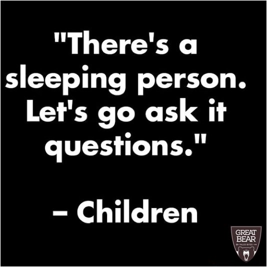 Gooood morning! Happy weekend everyone #5moreminutes #health #kidhumor