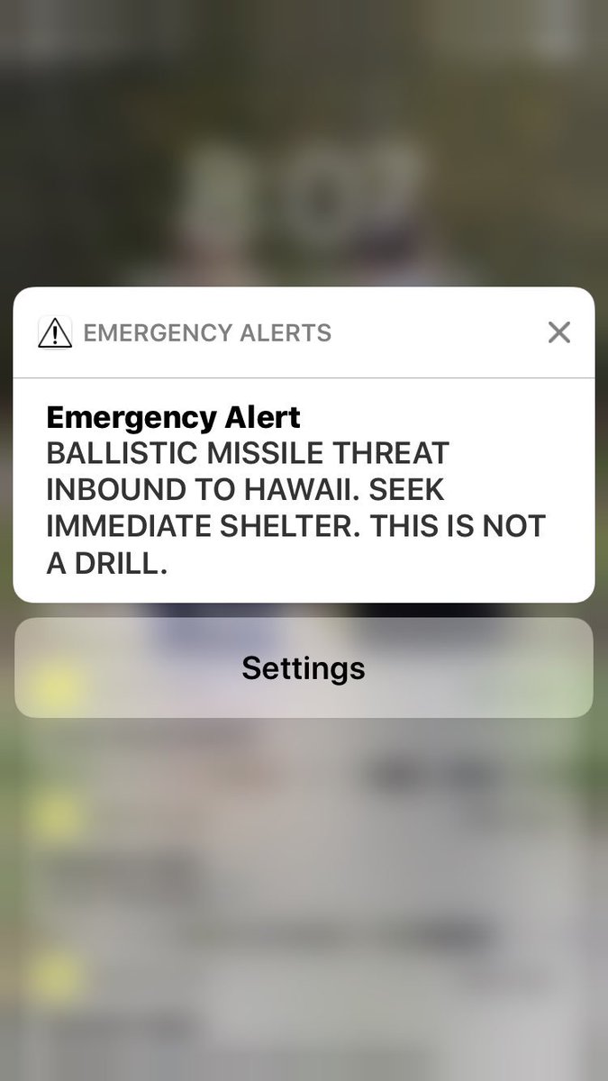 zack_stanton's tweet photo. Everyone in Hawaii just got this alert and we were in the airport that is completely outside😅 after a few minutes of panic from everyone we got info that it was a mistake. Like who accidentally sends out an alert like that?? #Hawaii https://t.co/93o1RSxSmD