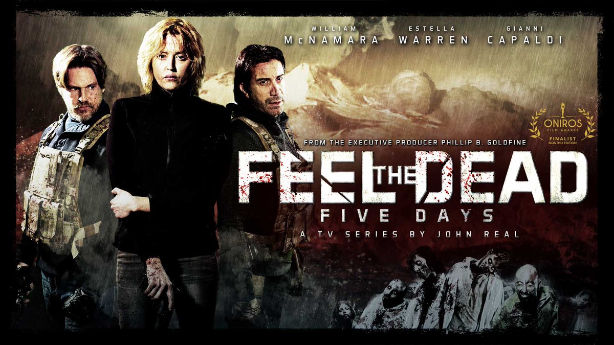 OnirosFilmAward's tweet photo. "Feel the Dead" directed by #JohnReal is a finalist in our competition, congratulations! - Are you a #Finalist? Send us your graphics with the Official #OnirosFilmAwards Laurels! https://t.co/CHgeueyM5P
