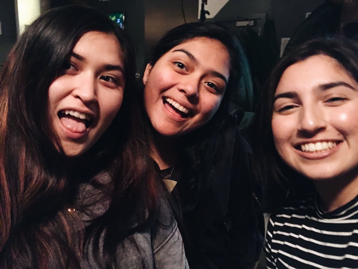 candalabra16's tweet photo. Yesterday was so fun and very spontaneous💯 S/o @jccaylen for encouraging us to sneak in and then @coreylabarrie for writing our names down 😩 BUT S/O @no_dddenita FOR MAKIN IT ALL HAPPEN 👏🏼👏🏼 #finessed #heardwell https://t.co/HOcdlE5zH1