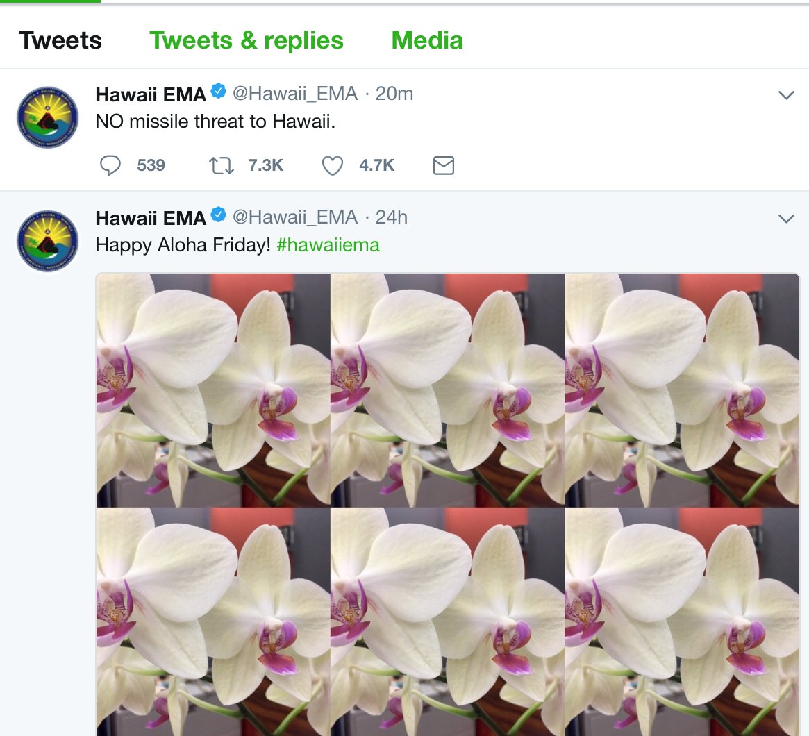 DMSProf's tweet image. Quite the busy 24 hours for @Hawaii_EMA #Hawaii #missilethreat