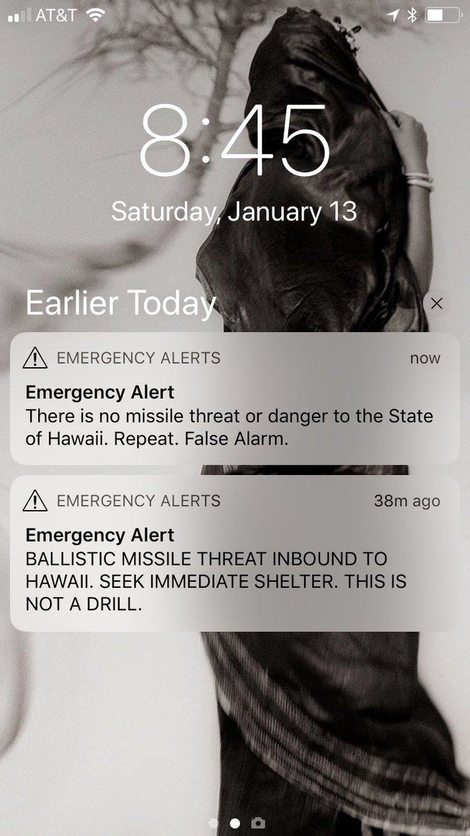 False Alarm #signofthetimes
