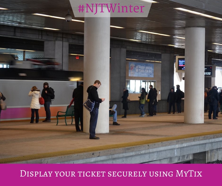 NJ TRANSIT on Twitter "NJTWinter Avoid the 5 surcharge for ticket