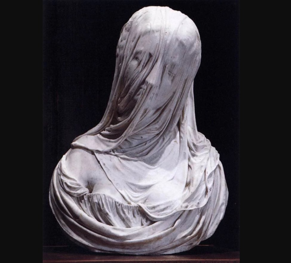 Ewan Morrison On Twitter Forgotten Marble Bust Of A Veiled Lady 