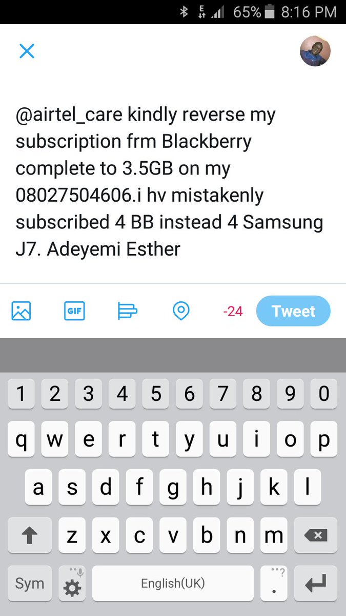 TubokunAdeyemi's tweet photo. @airtel_care check attached pic https://t.co/X1S3EQqQpY