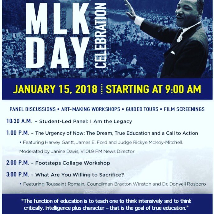 RomainEsq's tweet photo. Honored to share the stage with @BraxtonWinston @JEFordNCTOY on #MLK Monday #LegendaryCourage https://t.co/P3Xk69lfM5